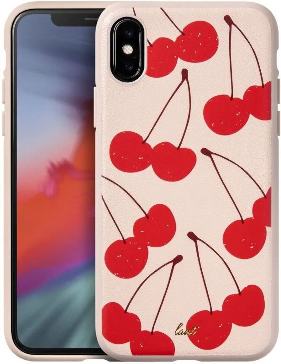 Laut Tutti Frutti Cherry Hoesje - Meerkleurig - iPhone XS Max