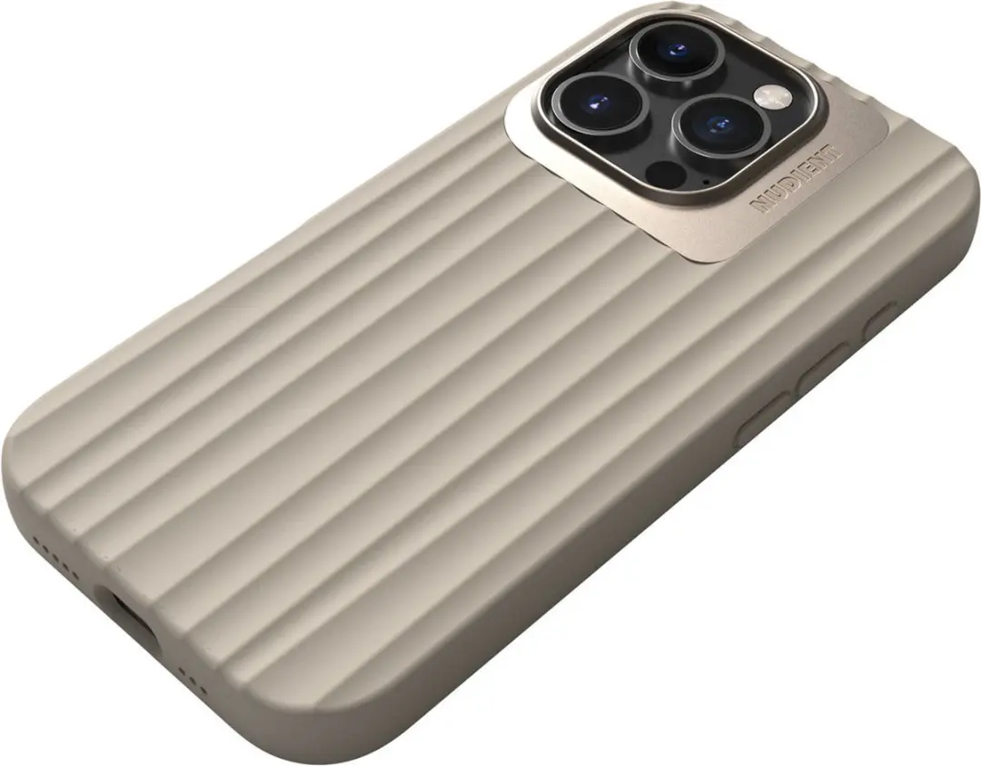 Nudient Bold MagSafe Case iPhone 16 Pro - Beige