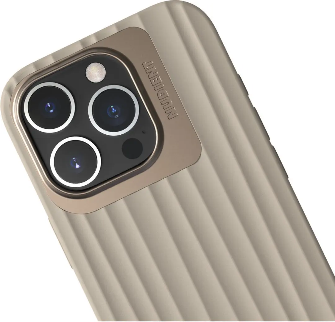Nudient Bold MagSafe Case iPhone 16 Pro - Beige - afbeelding 6 van 6