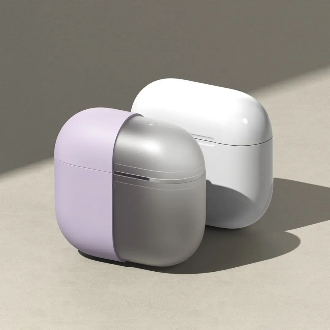 Dux Ducis AirPods 4 Hoesje Siliconen - Transparent - afbeelding 6 van 6