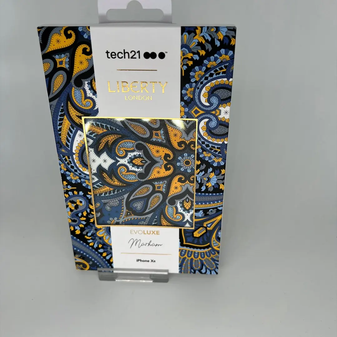 Tech21 Liberty London Marham iPhone XR Hoesje - Blauw