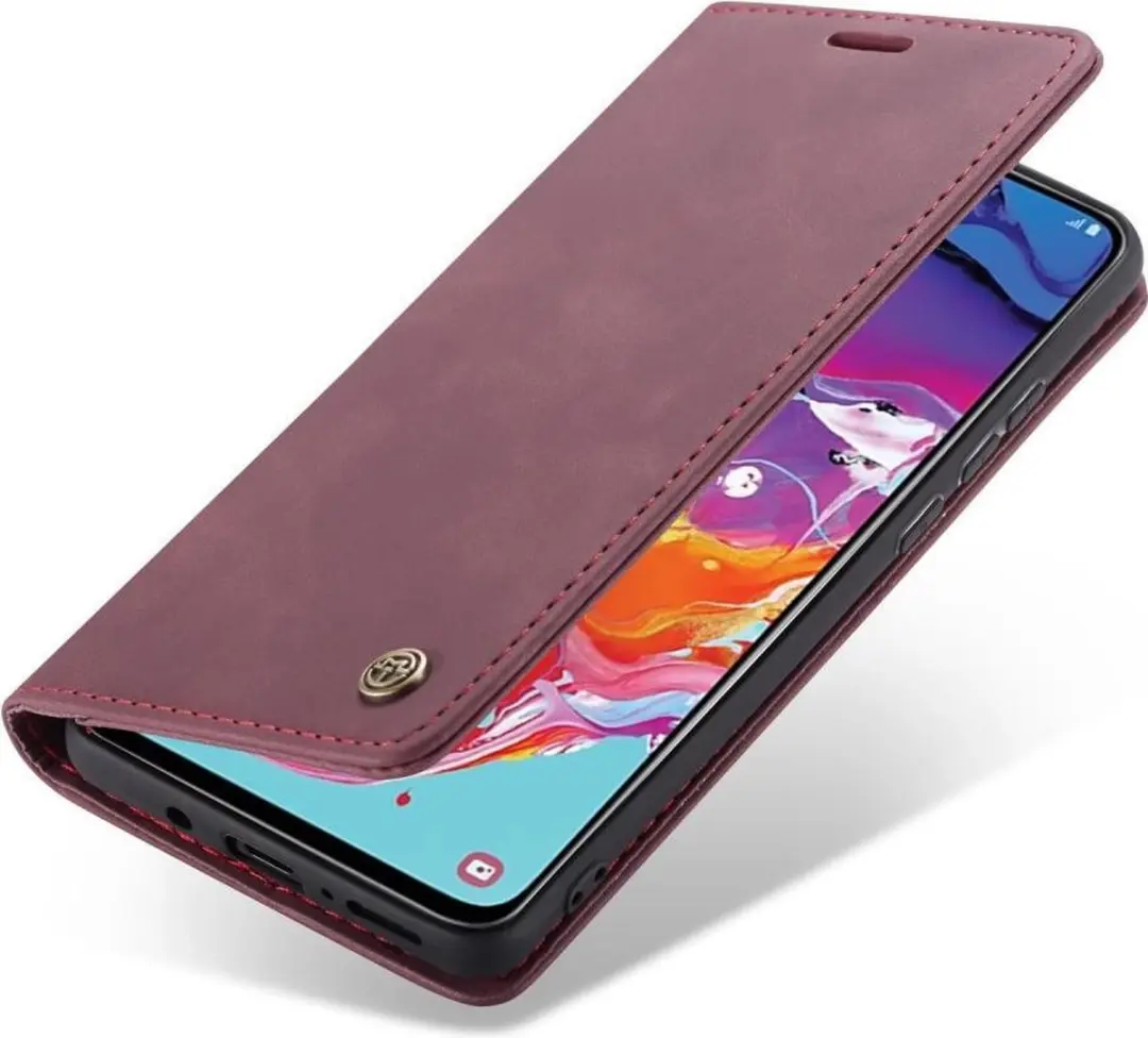 Caseme Book Case Samsung Galaxy A70 - Bordeaux