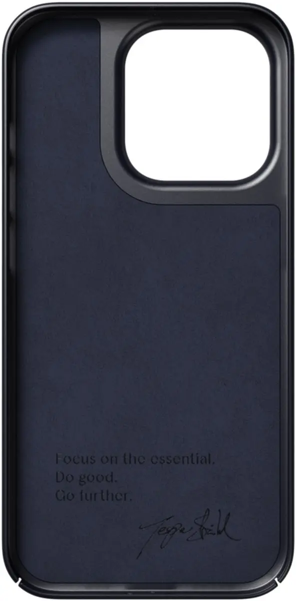 Nudient Thin Magnet Hoesje iPhone 14 Pro - Blauw
