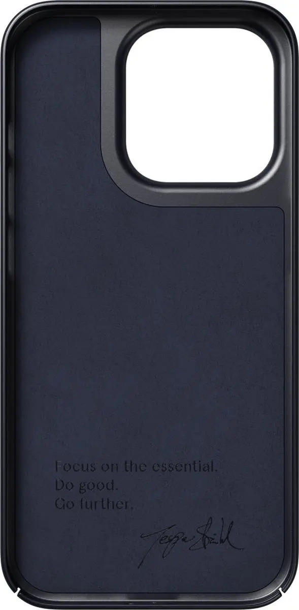 Nudient Thin Magnet Hoesje iPhone 14 Pro - Blauw