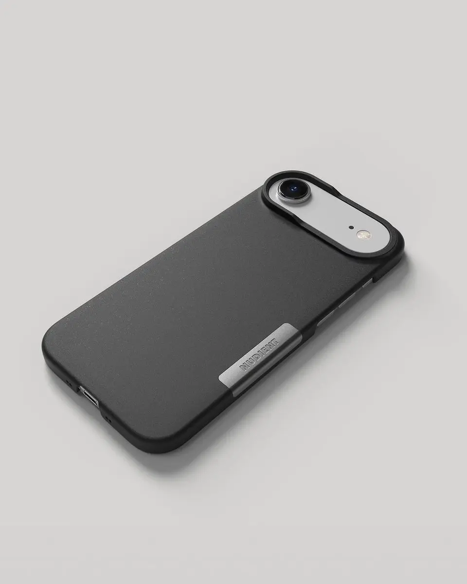 Nudient Thin MagSafe Hoesje iPhone Air 00-000-0123-0000 - Zwart