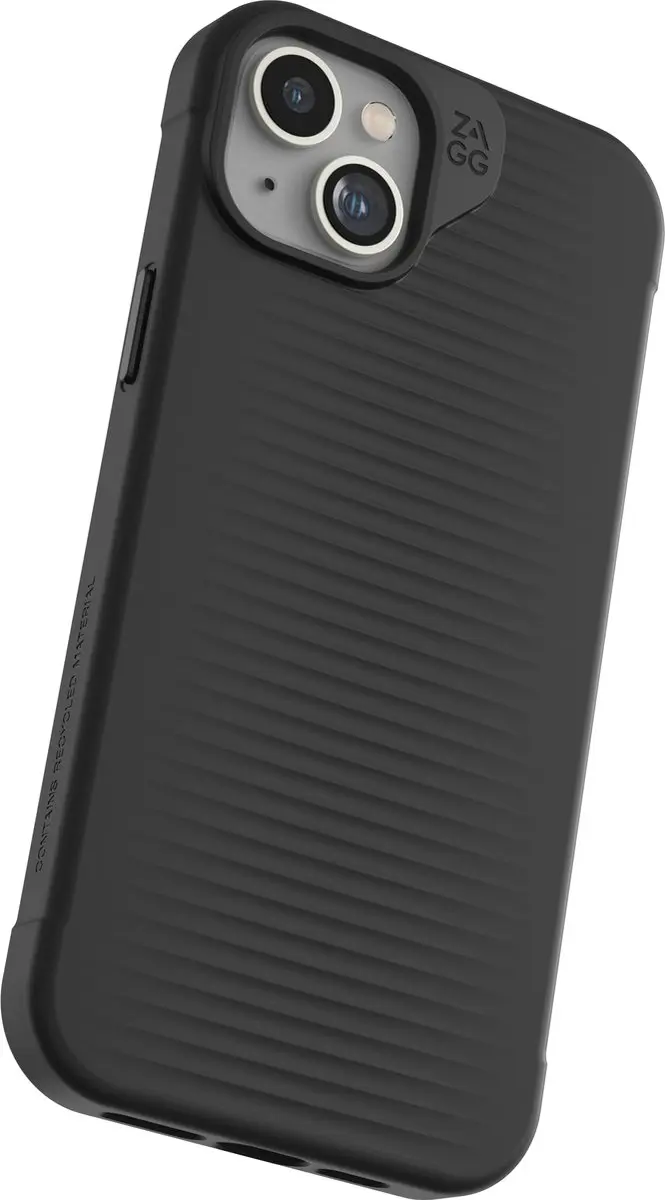 ZAGG Luxe Snap Hoesje iPhone 15 Plus - Zwart - 54679 - afbeelding 6 van 6