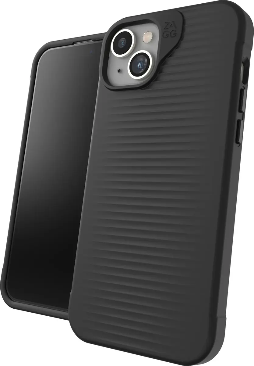ZAGG Luxe Snap Hoesje iPhone 15 Plus - Zwart - 54679