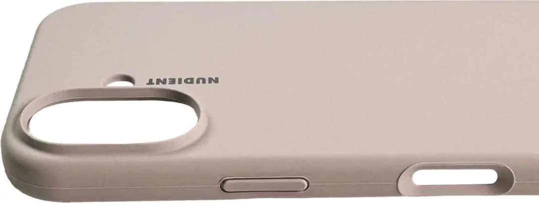 Nudient Base Case iPhone 16 Plus - Beige