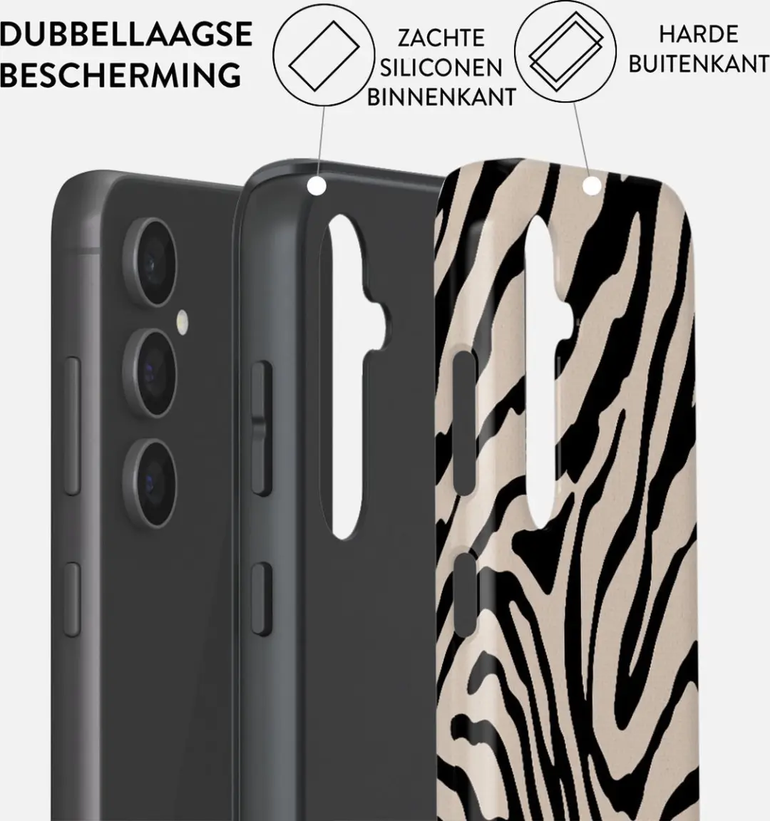 Burga Telefoonhoesje Samsung Galaxy S23 FE Imperial - Schokbestendig