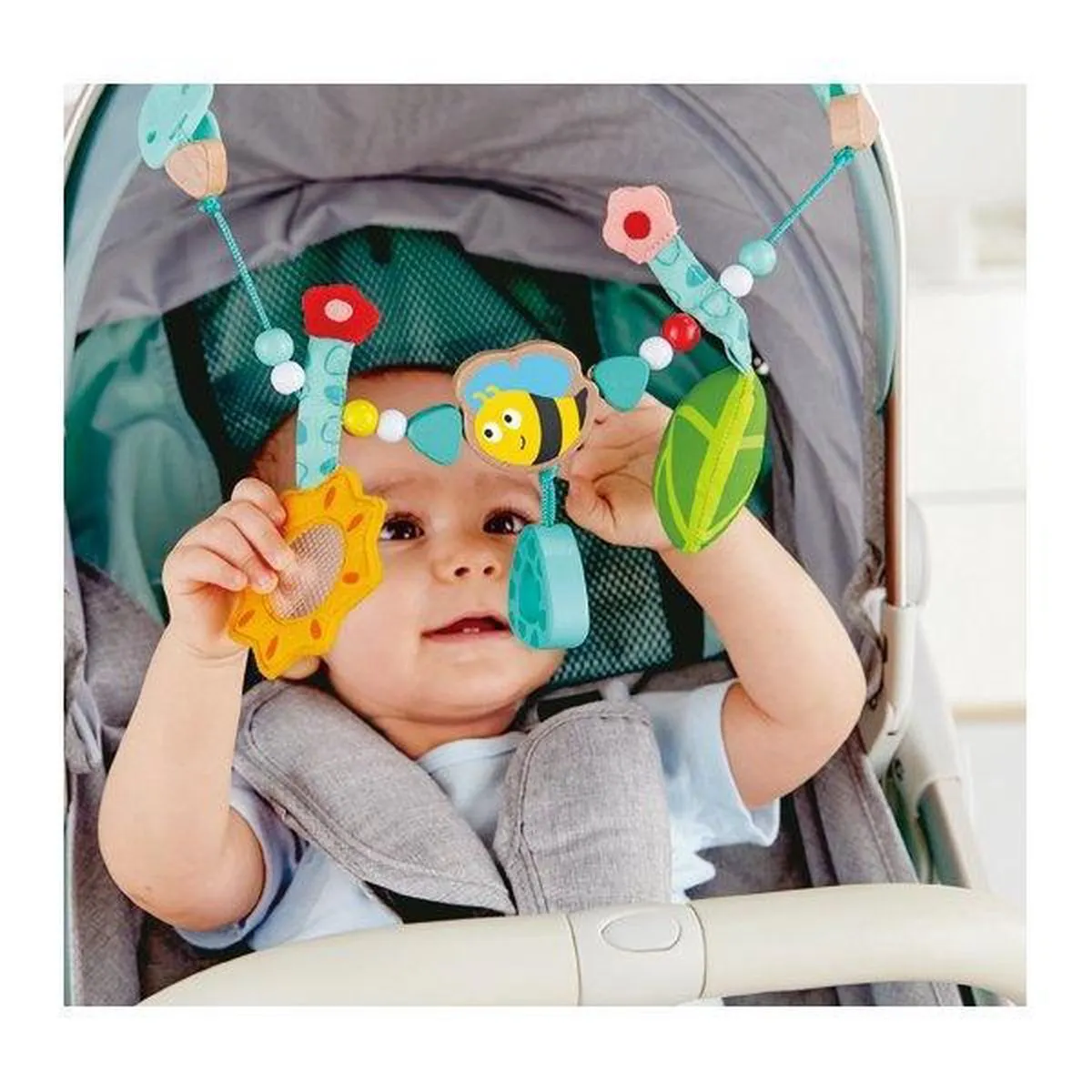 Hape Kinderwagenkette Hummelchen - Veelkleurig - afbeelding 6 van 6