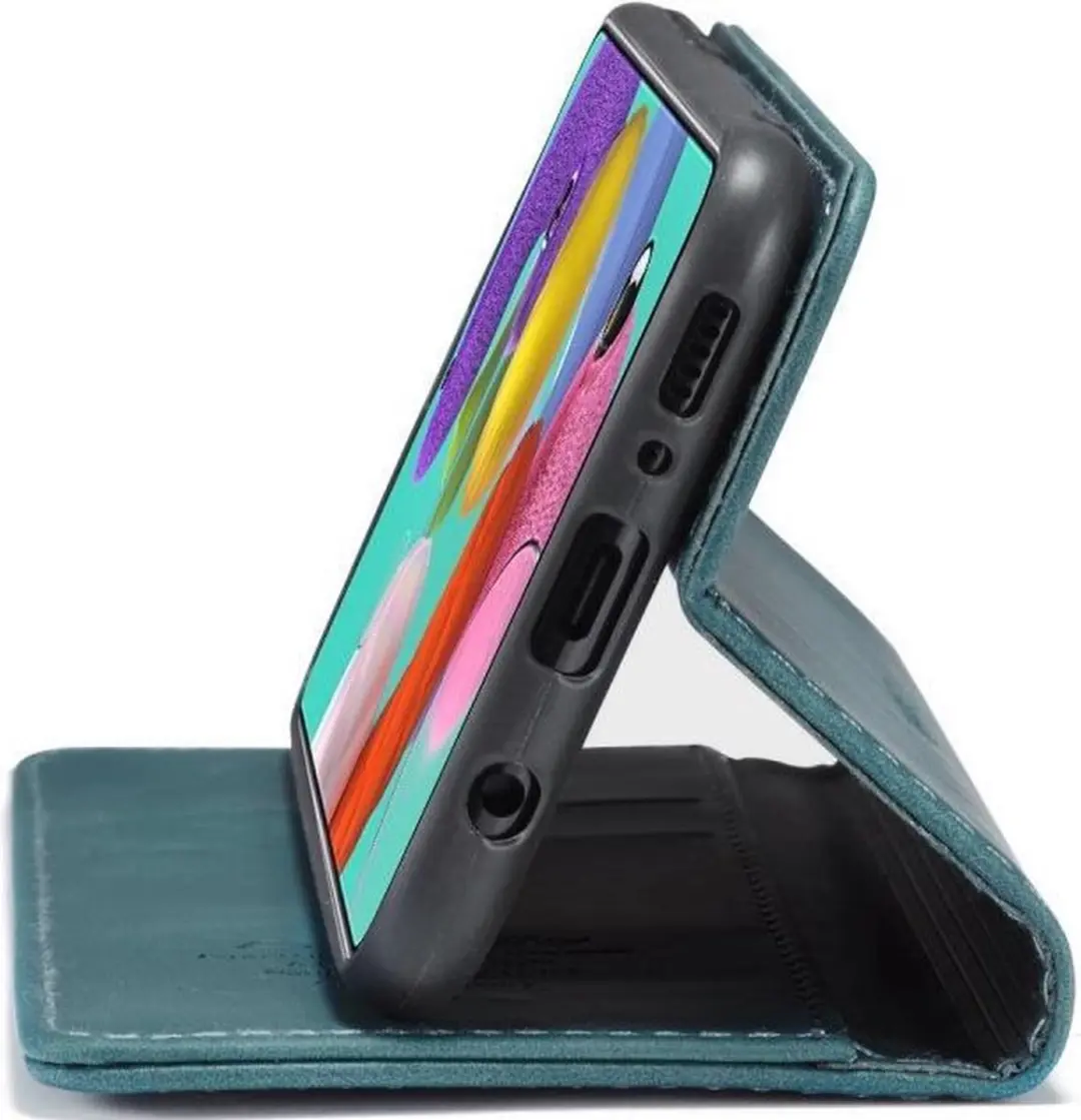 CaseMe Book Case A515F72410105 - Samsung Galaxy A51 Hoesje - Groen