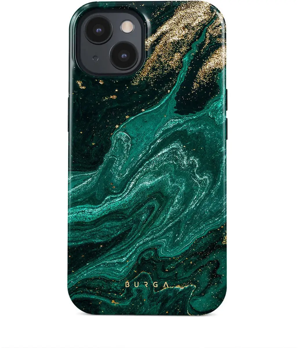 Burga Telefoonhoesje iPhone 15 MagSafe Emerald Pool