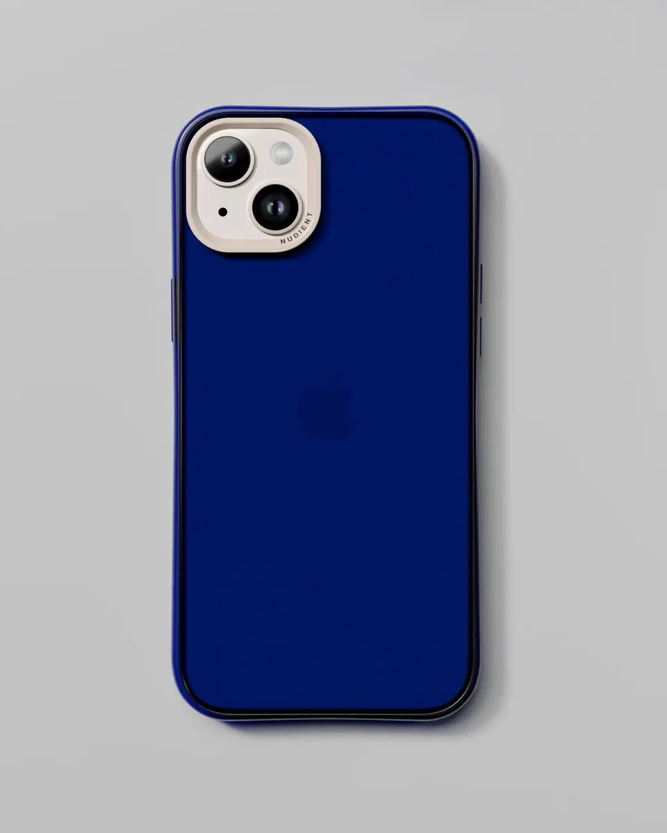 Nudient Form Case iPhone 14 Plus - Blauw - 00-013-0050-0067