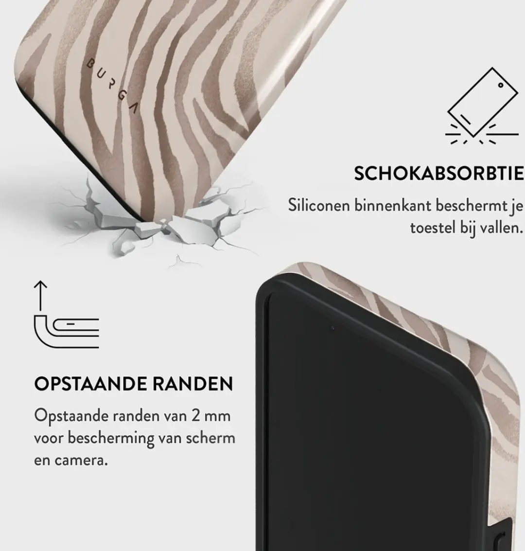 Burga Tough Case Apple iPhone 15 - Lustre