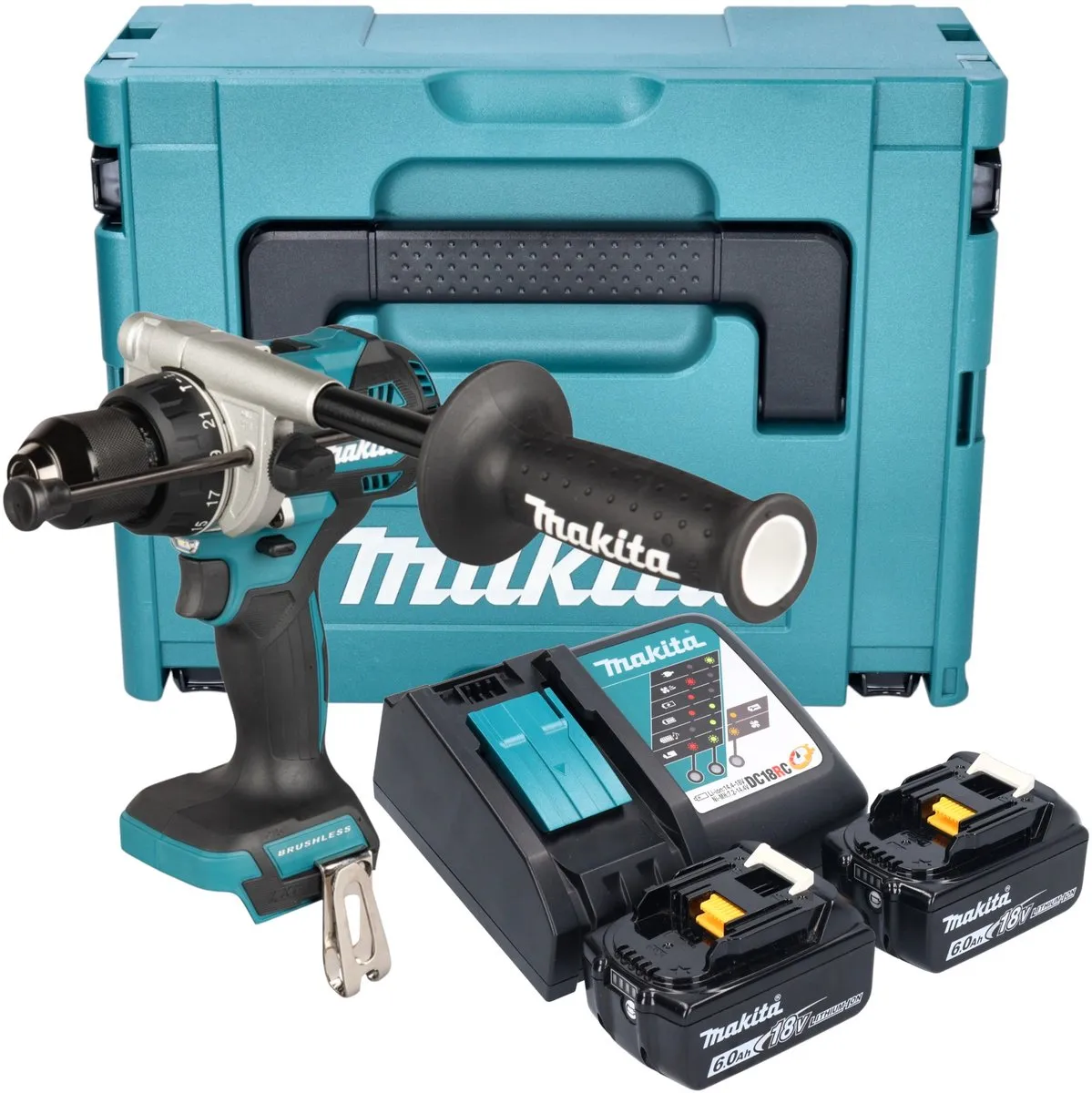 Makita DHP-492RGJ Accu-klopboormachine 18V 141Nm