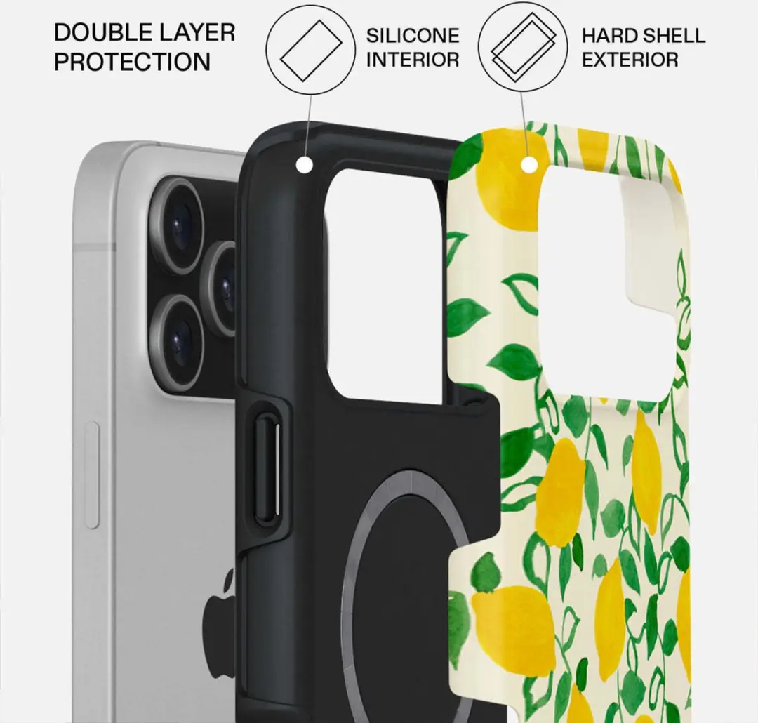 Burga Tough MagSafe Hoesje iPhone 17 Pro Max - Capri