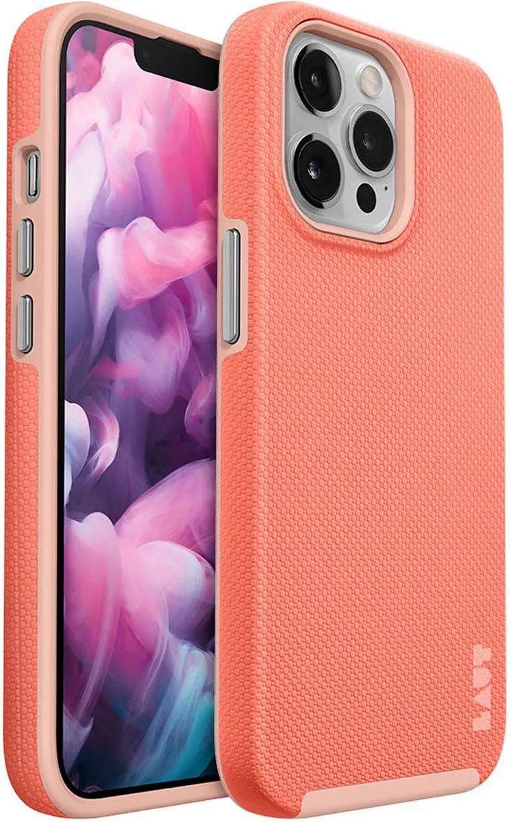 Laut Shield PC & Siliconen Hoesje iPhone 13 Pro Max - Oranje