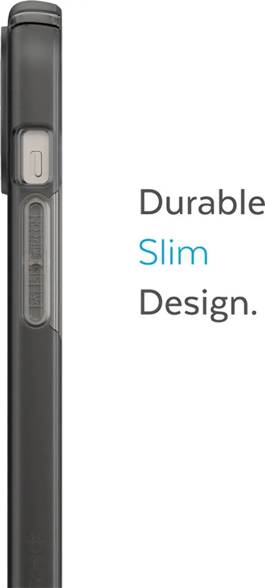 Speck Presidio Perfect Clear iPhone 14/15 Plus - Obsidian Zwart