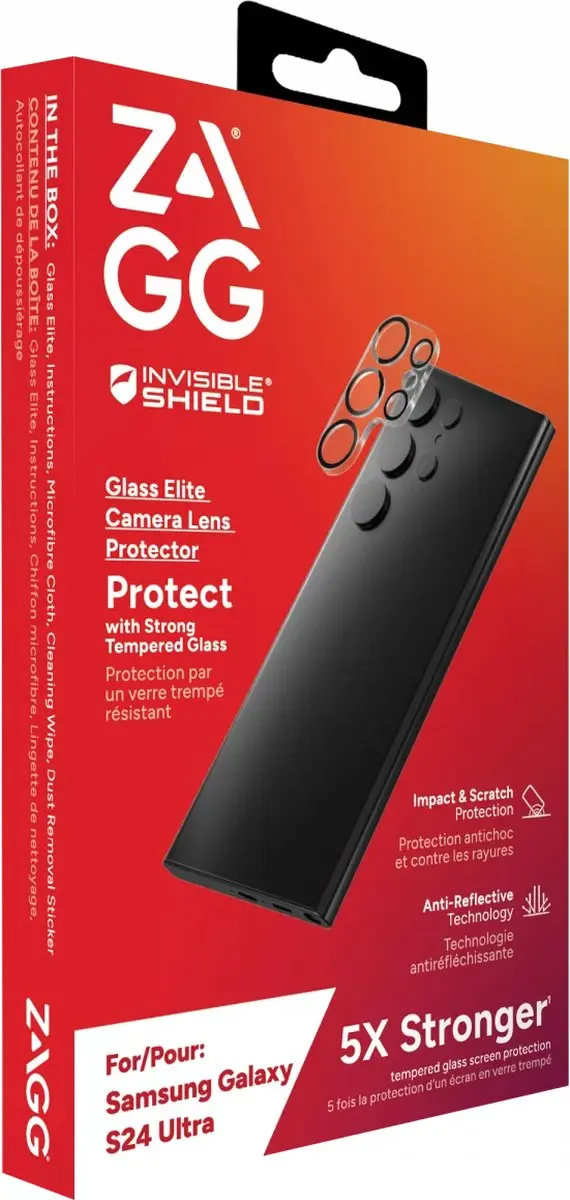 ZAGG InvisibleShield Glass Elite Samsung Galaxy S24 Ultra - Glasbeschermer