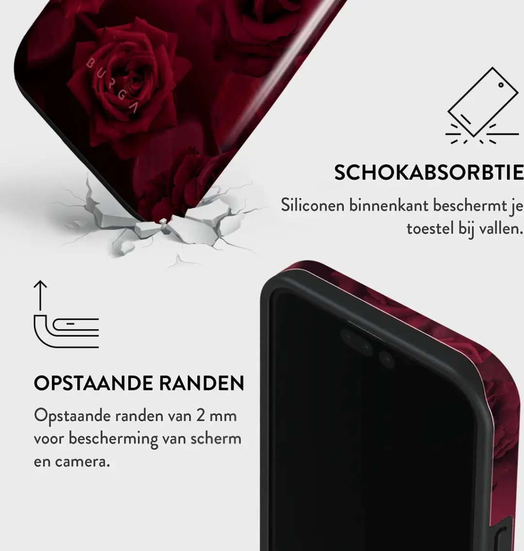Burga Telefoonhoesje iPhone 15 Pro Max Femme Fatale RB_02_IP15PROMAX_TH