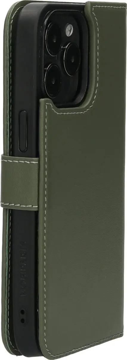 Mobiparts MP-124372 Hoesje iPhone 15 Pro Max - Wallet 2-in-1 - Groen