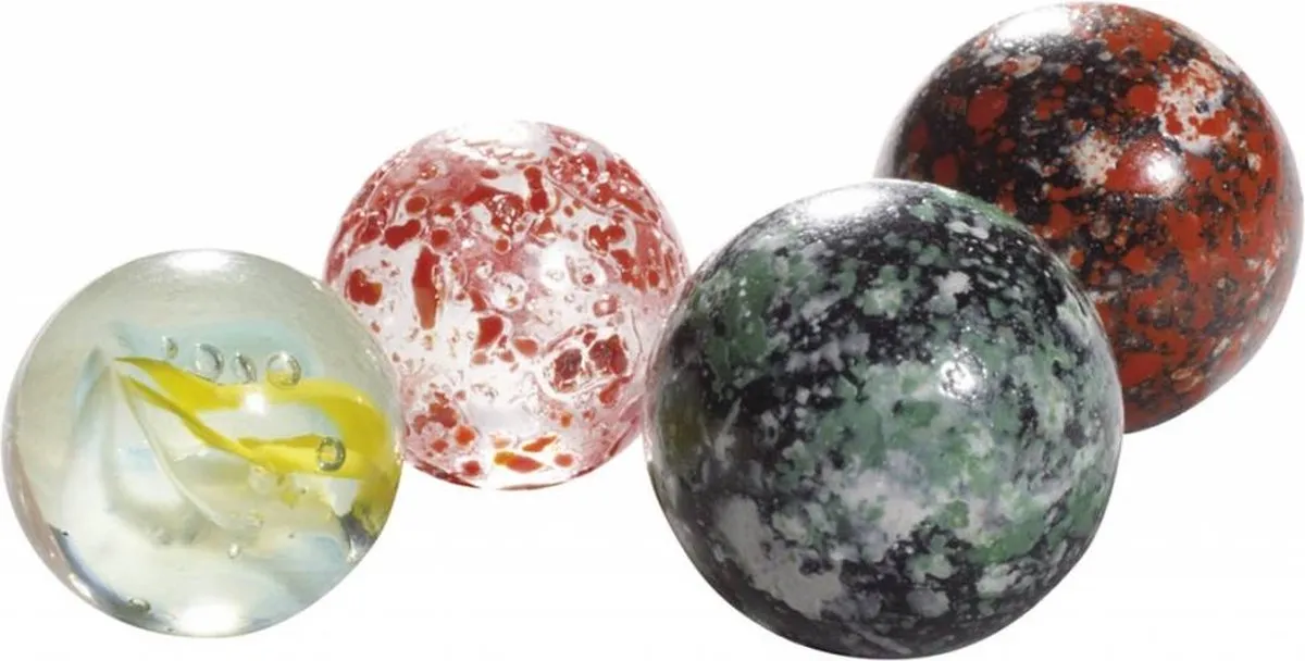 Haba Knikkers Glazen Knikkerbaanaccessoire - Multi Color