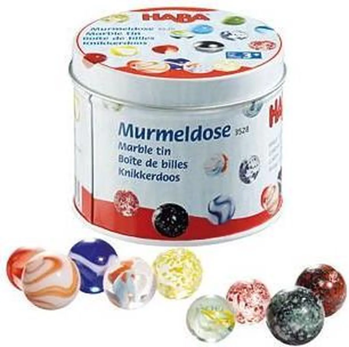 Haba Knikkers Glazen Knikkerbaanaccessoire - Multi Color