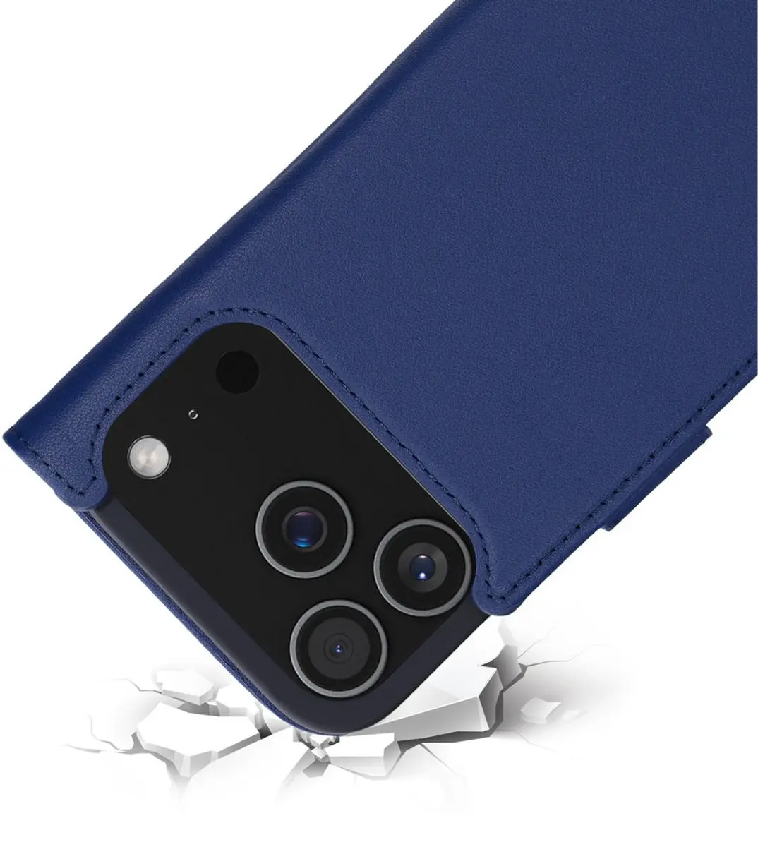Mobiparts MP-130615 MagSafe Portemonnee - Blauw