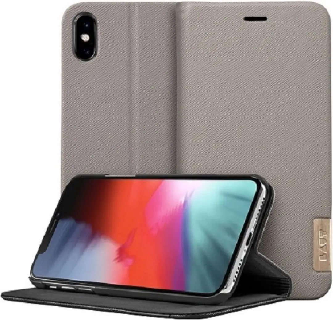 Laut Prestige Folio iPhone Xs Max - Taupe - afbeelding 6 van 6