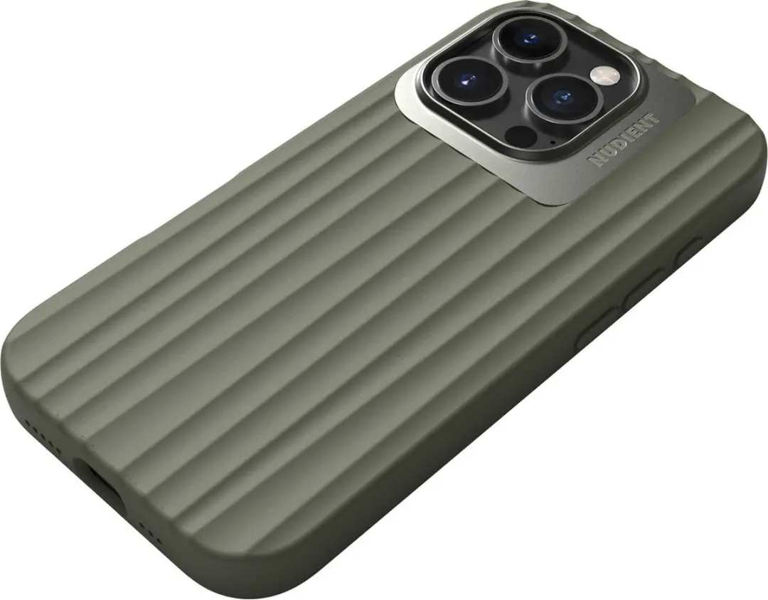 Nudient Bold MagSafe Hoesje iPhone 16 Pro - Groen