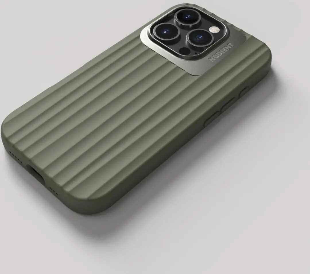 Nudient Bold MagSafe Hoesje iPhone 16 Pro - Groen