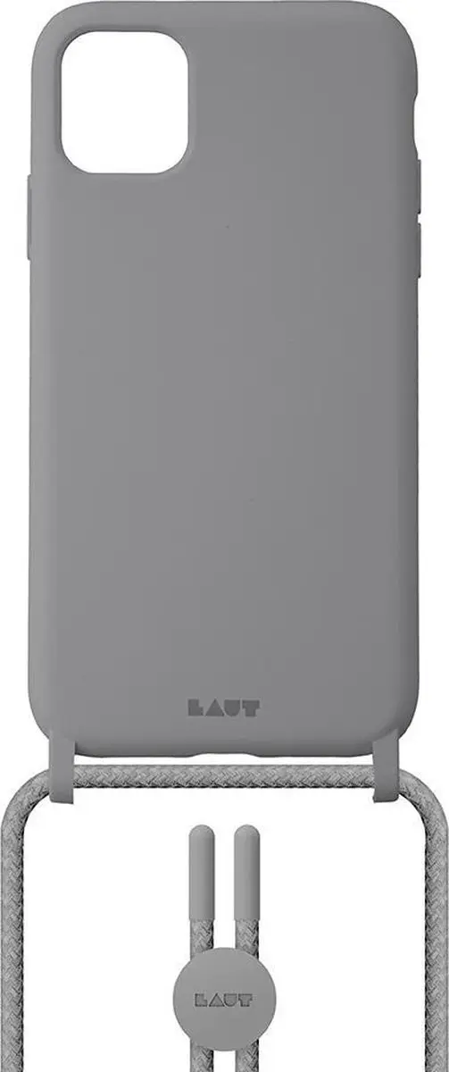 Laut Pastels Hoesje iPhone 12 Mini - Grijs