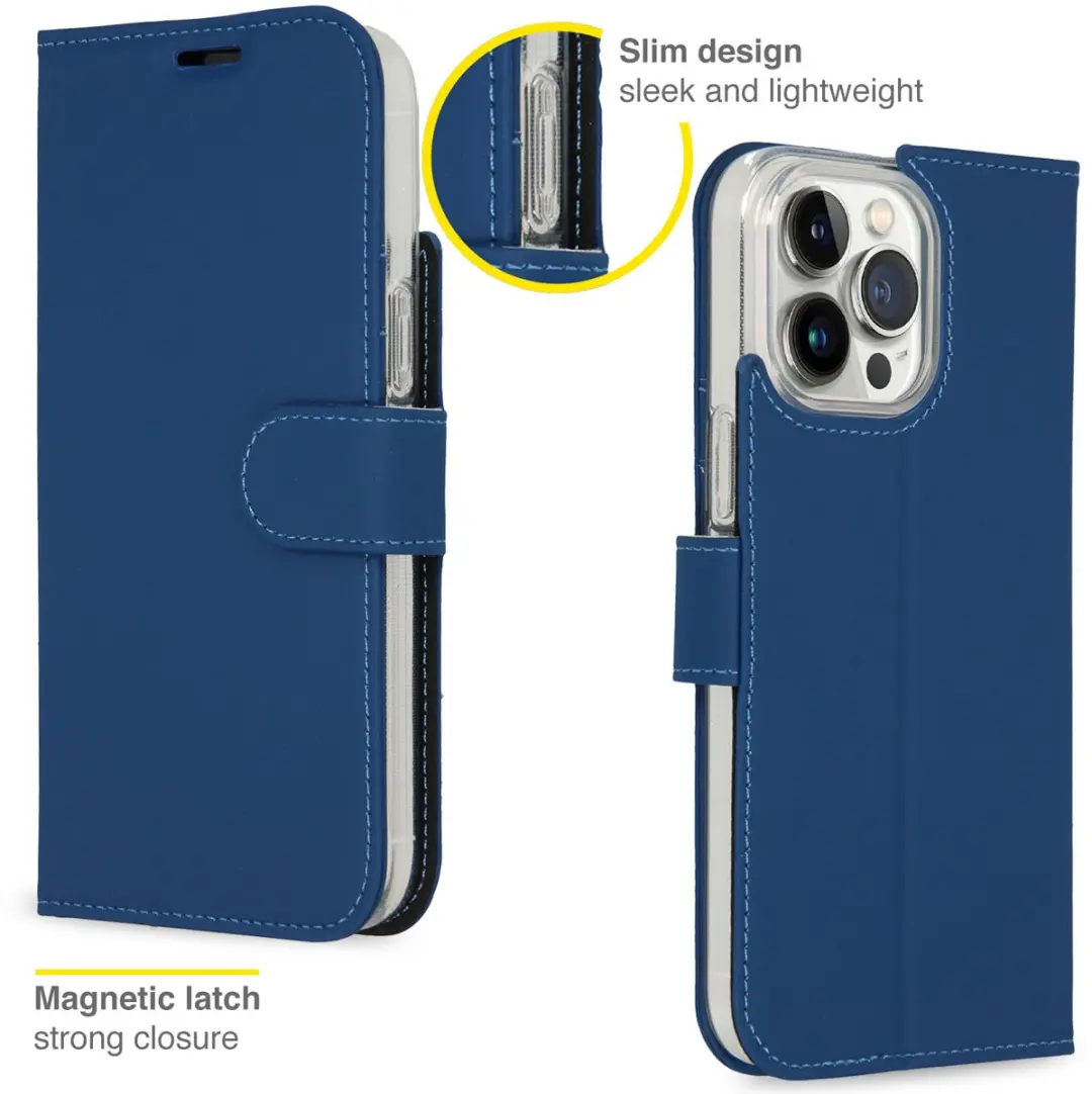 Accezz Hoesje iPhone 14 Pro Max - Donkerblauw