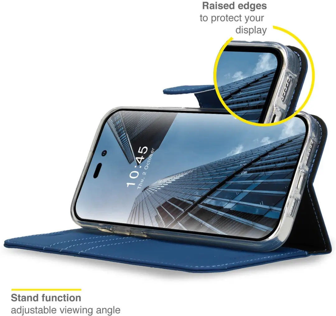 Accezz Hoesje iPhone 14 Pro Max - Donkerblauw