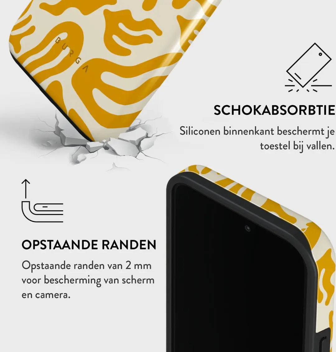Burga Telefoonhoesje iPhone 14 Pro Max Sunbeams - OC_02_IP14PROMAX_TH