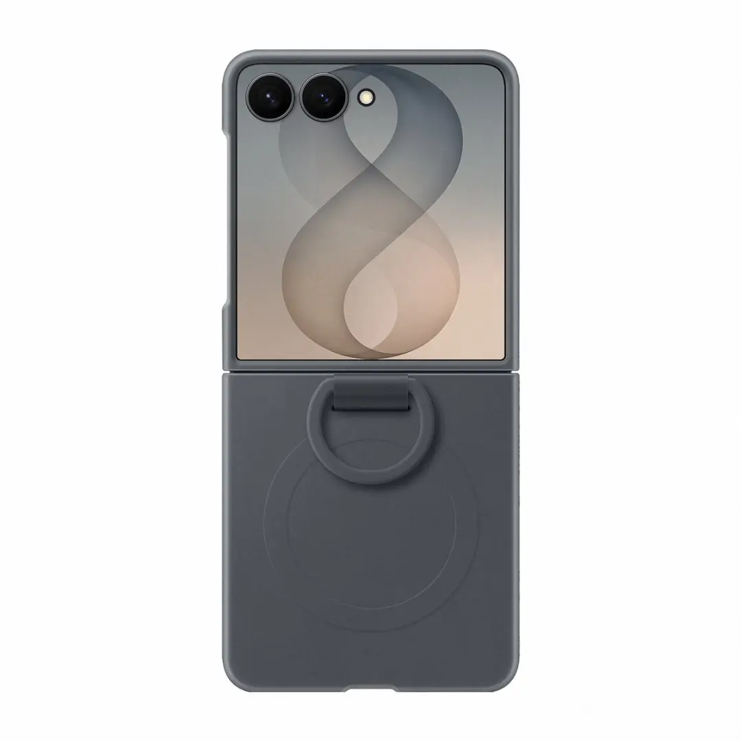 Samsung Galaxy Z Flip8 Silicone Ring Magnet Hoesje