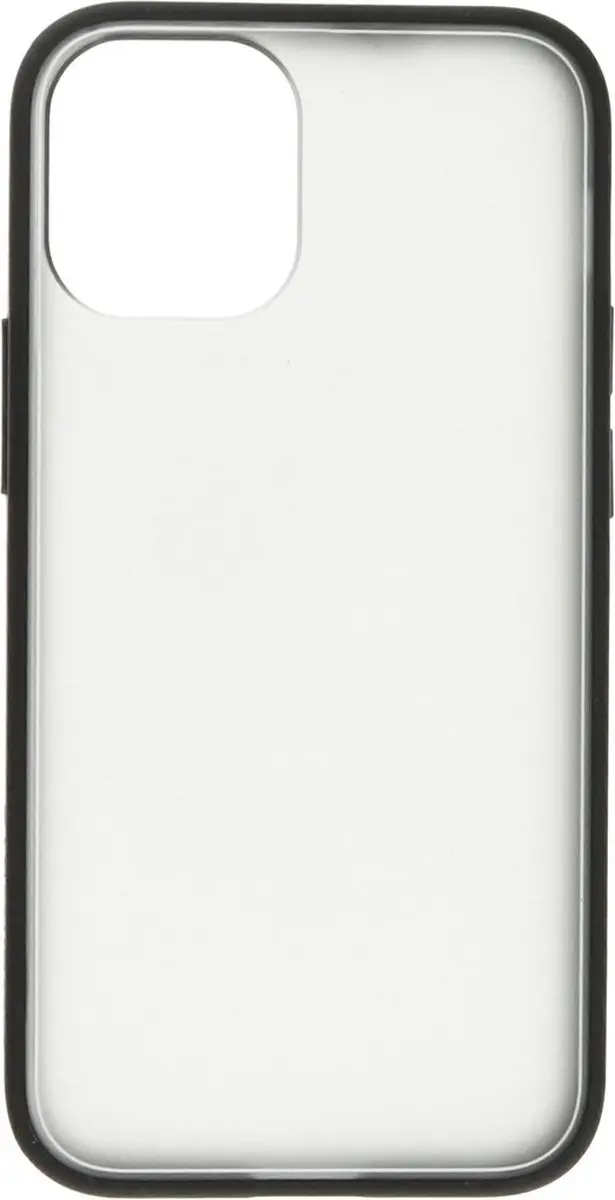 Mobiparts MP-108506 Hoesje iPhone 12 Mini - Hardcover - Zwart/Grijs