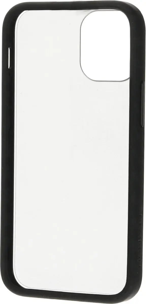 Mobiparts MP-108506 Hoesje iPhone 12 Mini - Hardcover - Zwart/Grijs