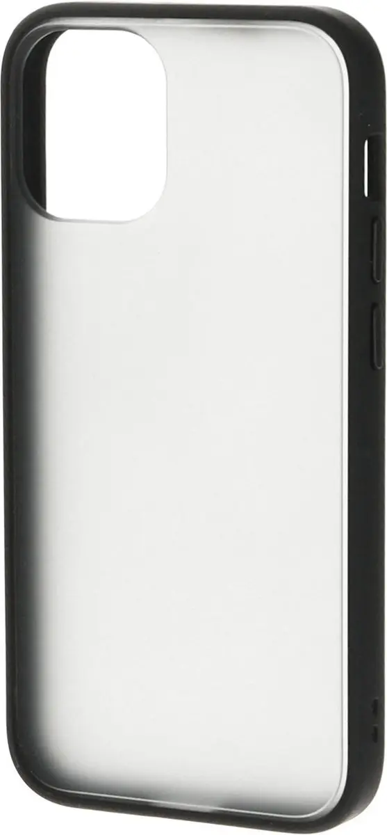 Mobiparts MP-108506 Hoesje iPhone 12 Mini - Hardcover - Zwart/Grijs - afbeelding 6 van 6