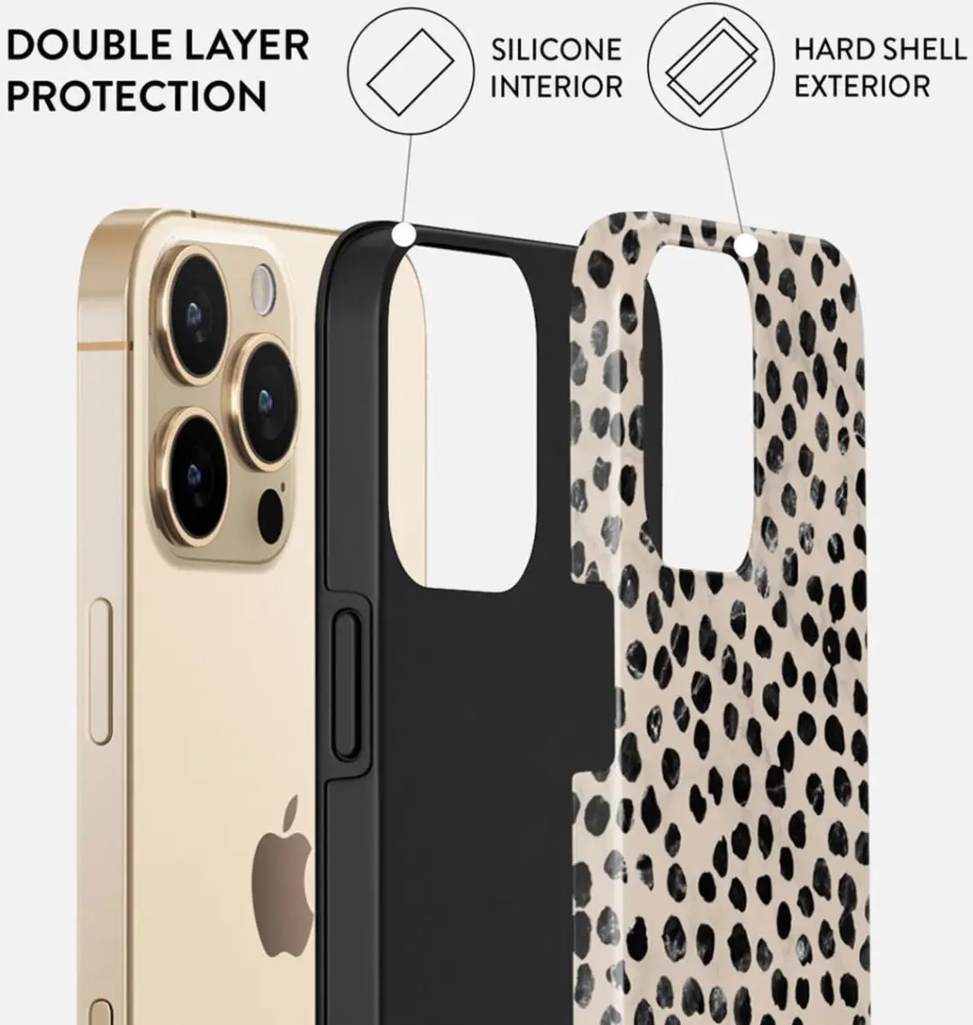 Burga Telefoonhoesje iPhone 13 Pro Max - Schokbestendig - Almond Latte - afbeelding 6 van 6