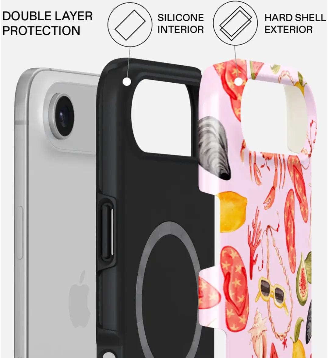 Burga Tough MagSafe Hoesje iPhone Air CM_17_IP17PL_TH-magsafe - Bajo El Sol