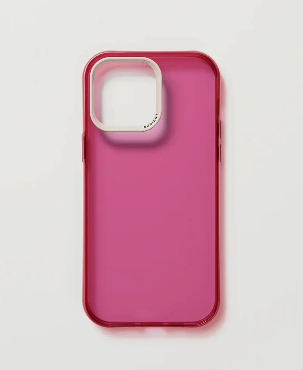 Nudient Form Case iPhone 14 Pro Max - Roze - 00-013-0054-0066 - afbeelding 6 van 6