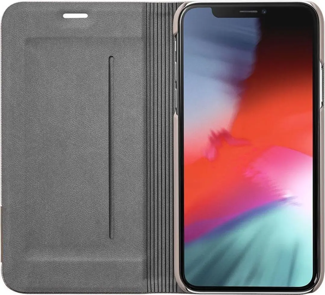 Laut iPhone 11 Pro Hoesje Book Case Grijs - 2 Pasjes