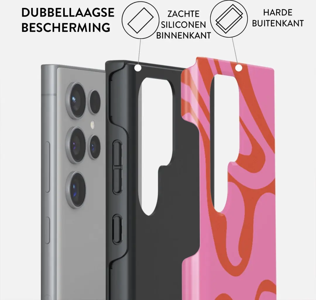 Burga Telefoonhoesje Samsung Galaxy S24 Ultra Ride the Wave - Schokbestendig - afbeelding 6 van 6