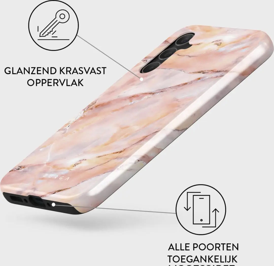 Burga Tough Case Samsung Galaxy A35 - Meerkleurig
