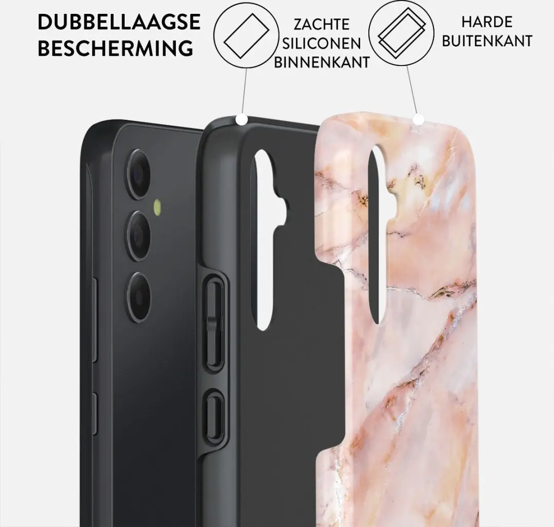Burga Tough Case Samsung Galaxy A35 - Meerkleurig