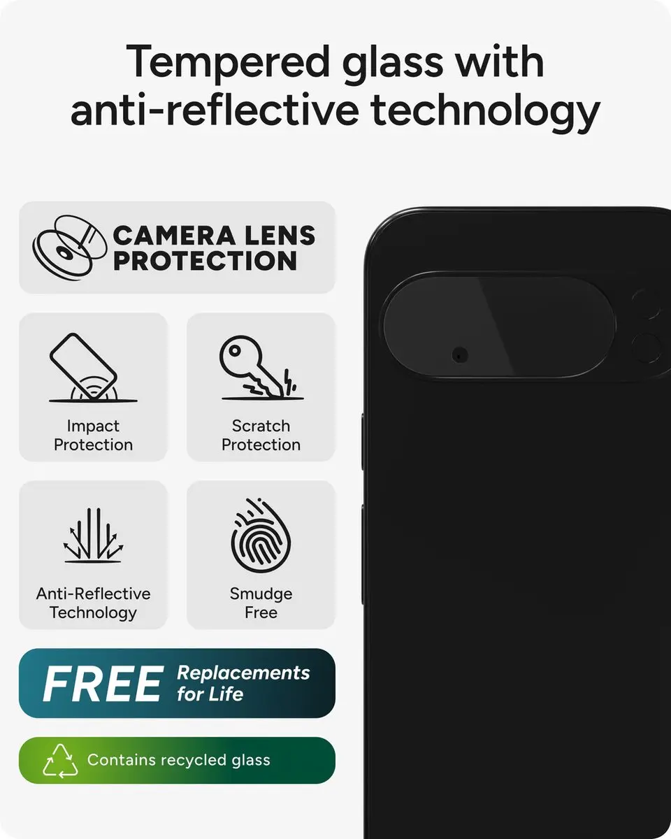 ZAGG InvisibleShield Glass Elite Camera Protector Google Pixel 10 Pro XL