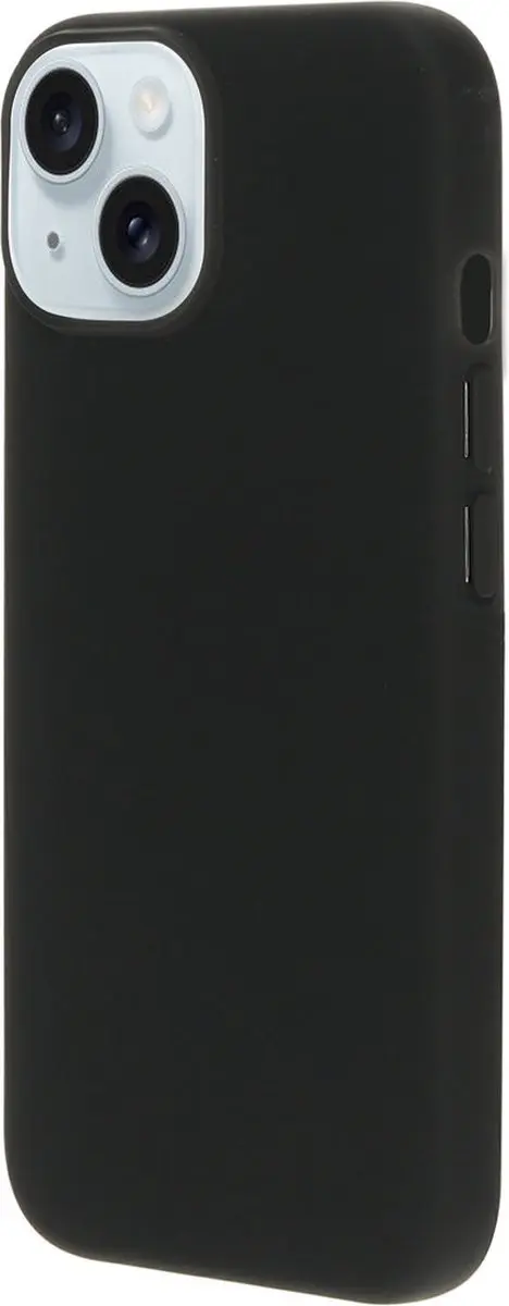 Mobiparts Hoesje iPhone 13/14/15 - Siliconen - Zwart