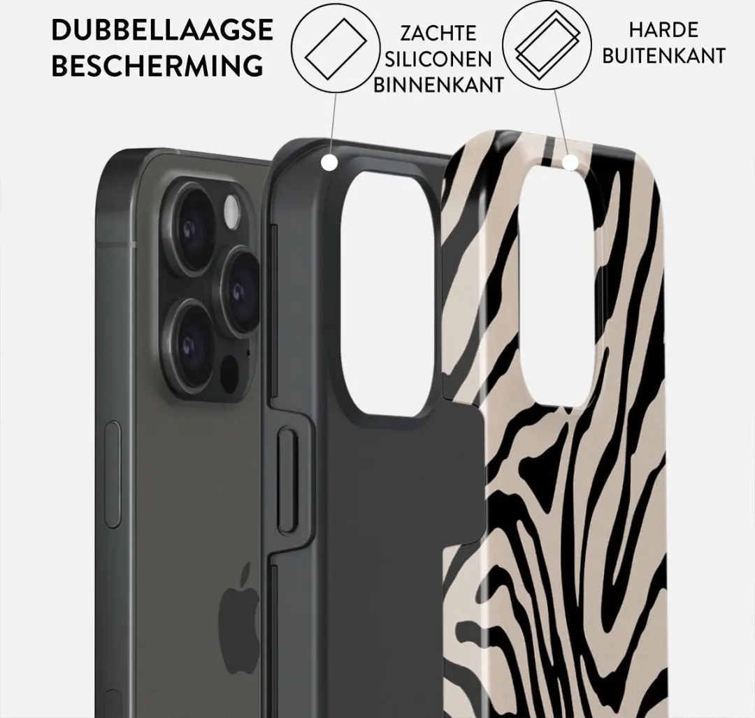 Burga Telefoonhoesje iPhone 15 Pro Imperial - Schokbestendig