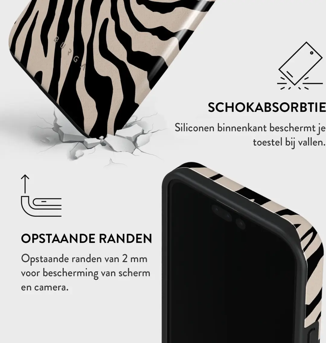 Burga Telefoonhoesje iPhone 15 Pro Imperial - Schokbestendig